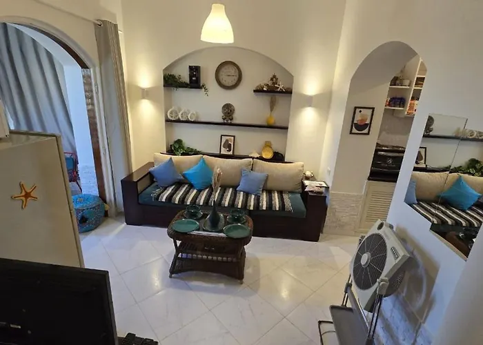 premium Location Studio in private villa Nubia Elgouna